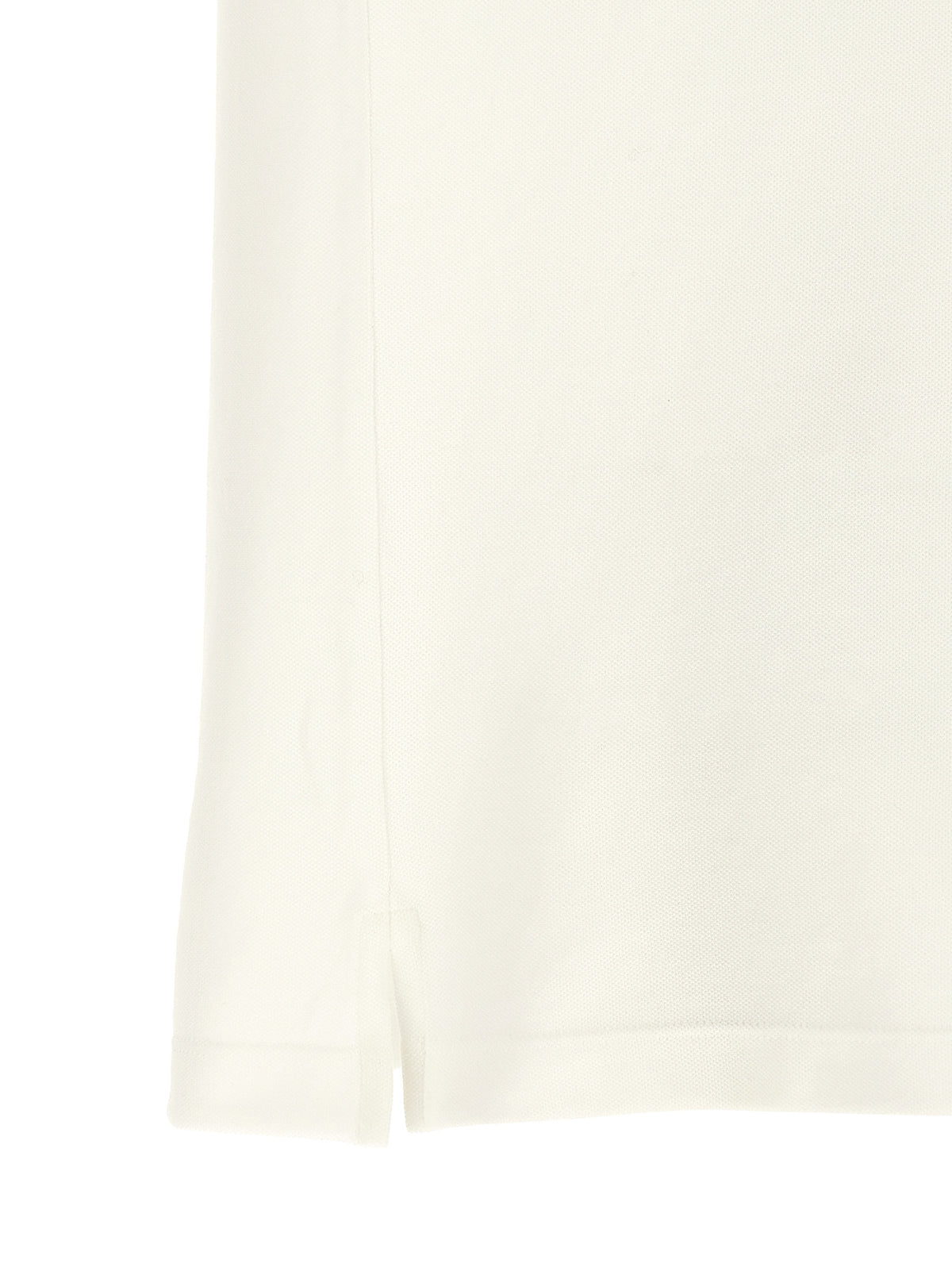 Fendi Weißes Poloshirt aus Baumwolle
