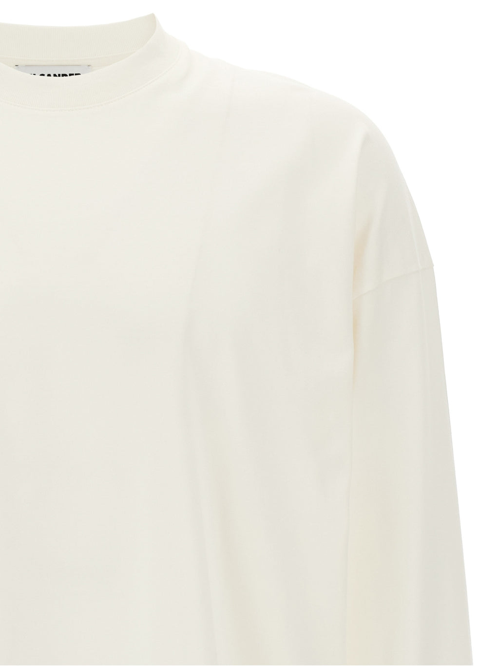 Jil Sander Weißes Baumwoll-T-Shirt
