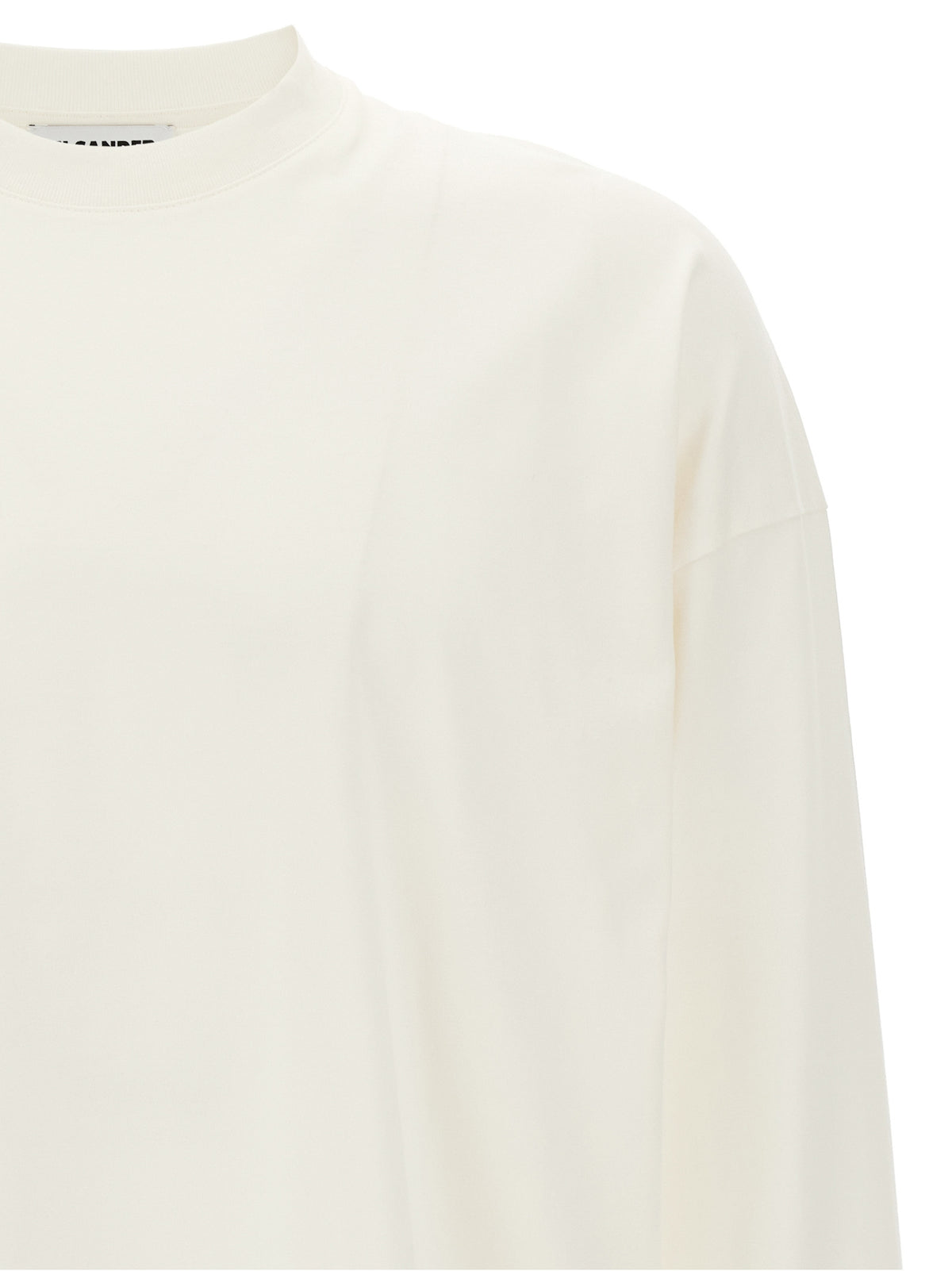 Jil Sander Weißes Baumwoll-T-Shirt