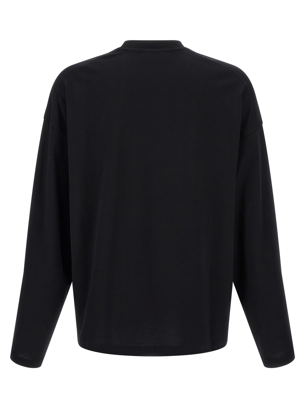 Jil Sander Schwarzes Baumwoll-T-Shirt