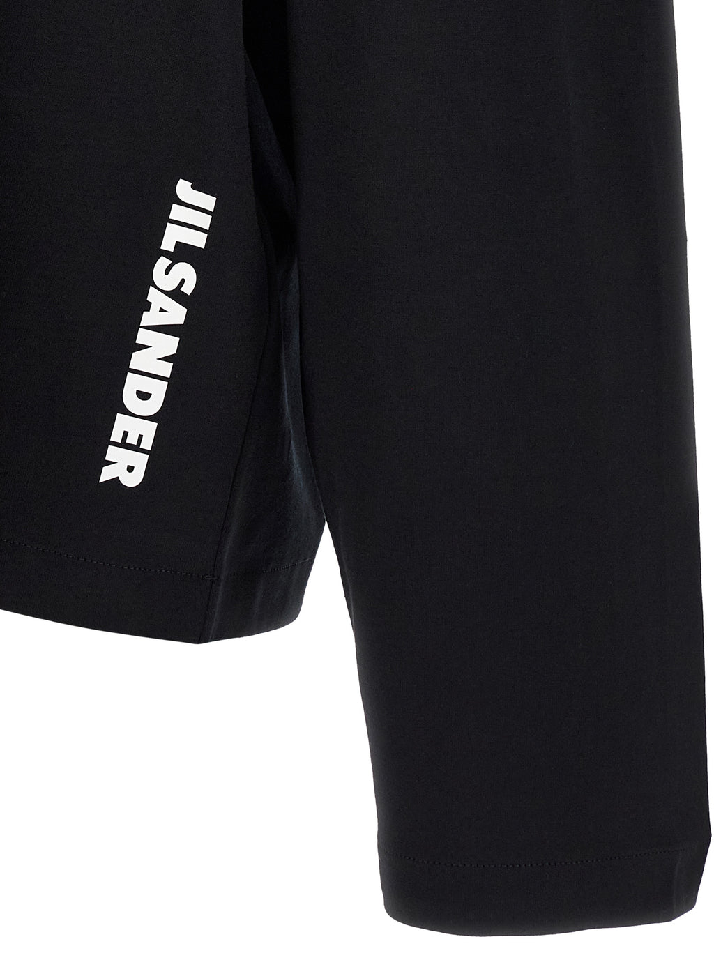 Jil Sander Schwarzes Baumwoll-T-Shirt