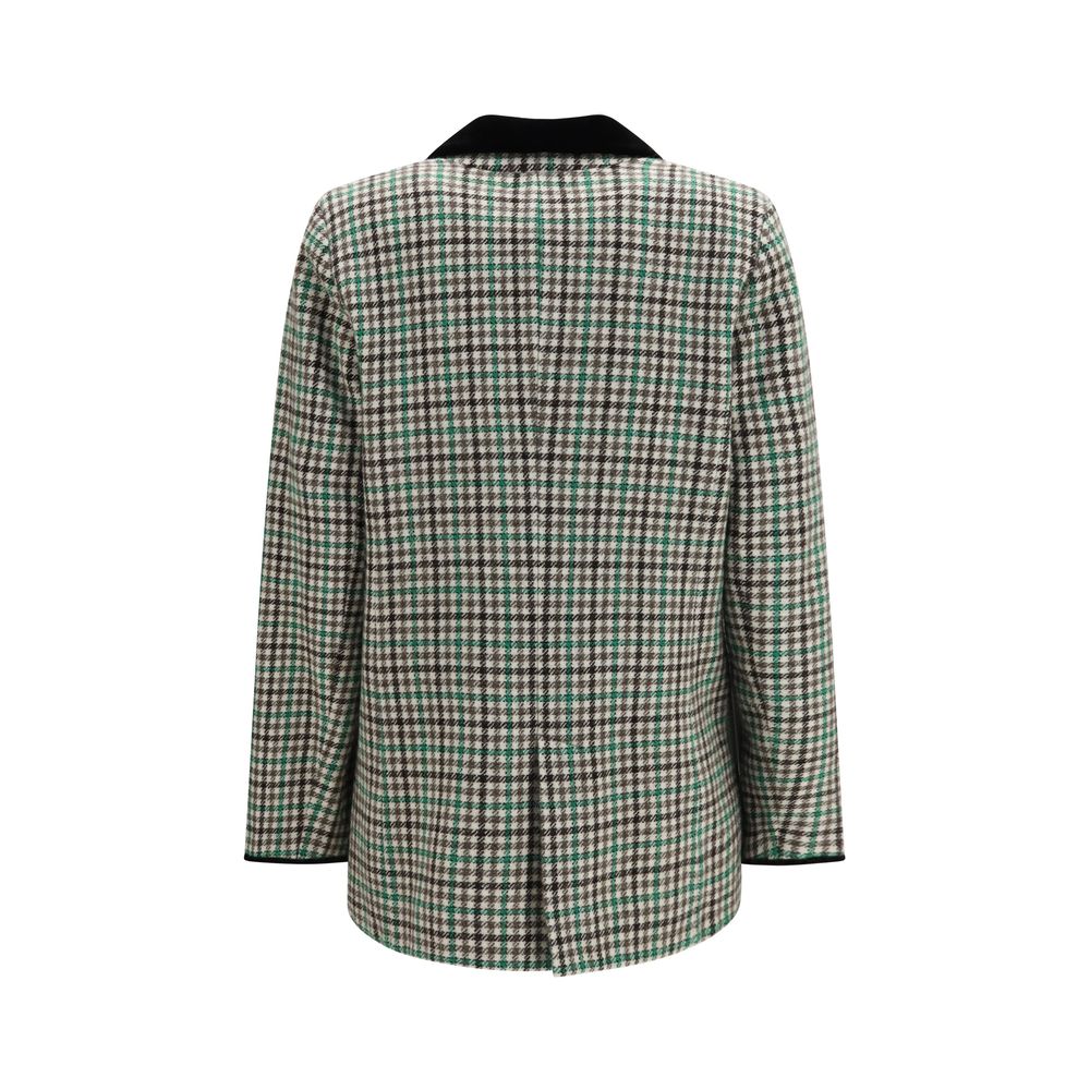 Forte_Forte Beige Wolljacke Oves Aries