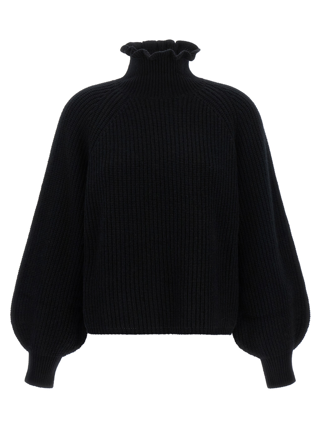 Max Mara Schwarzer Wollcardigan