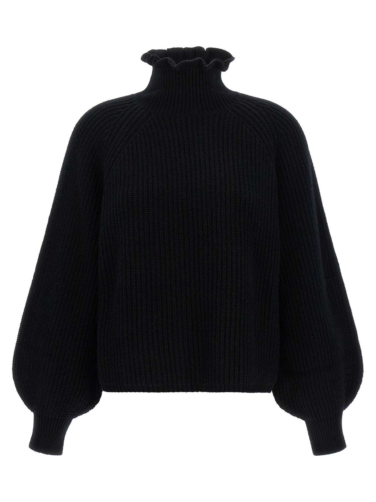 Max Mara Schwarzer Wollcardigan