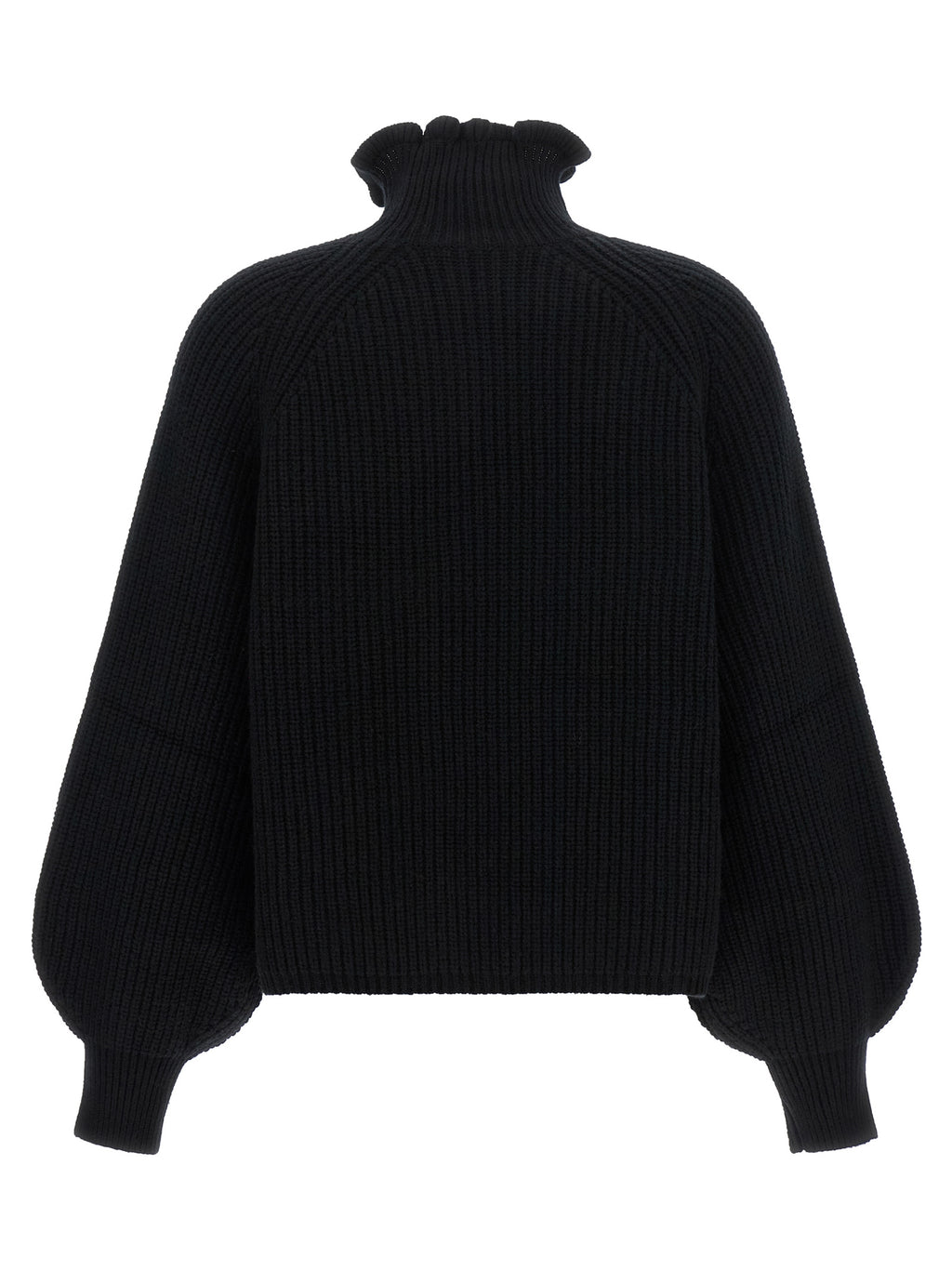 Max Mara Schwarzer Wollcardigan