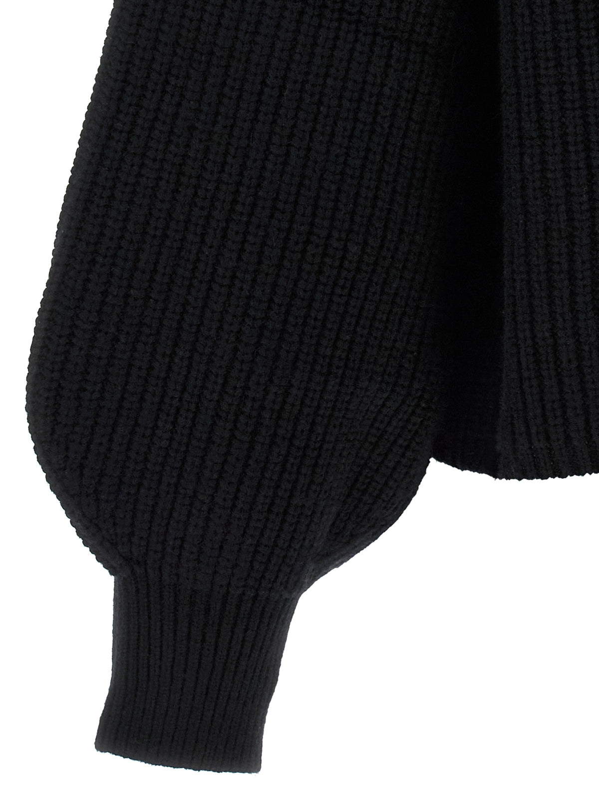 Max Mara Schwarzer Wollcardigan