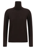 Max Mara Brauner Cardigan aus reiner Schurwolle