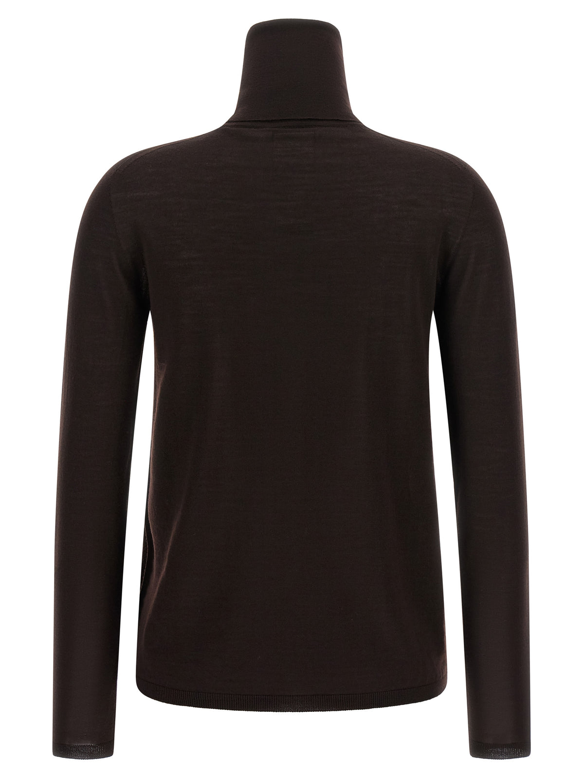 Max Mara Brauner Cardigan aus reiner Schurwolle