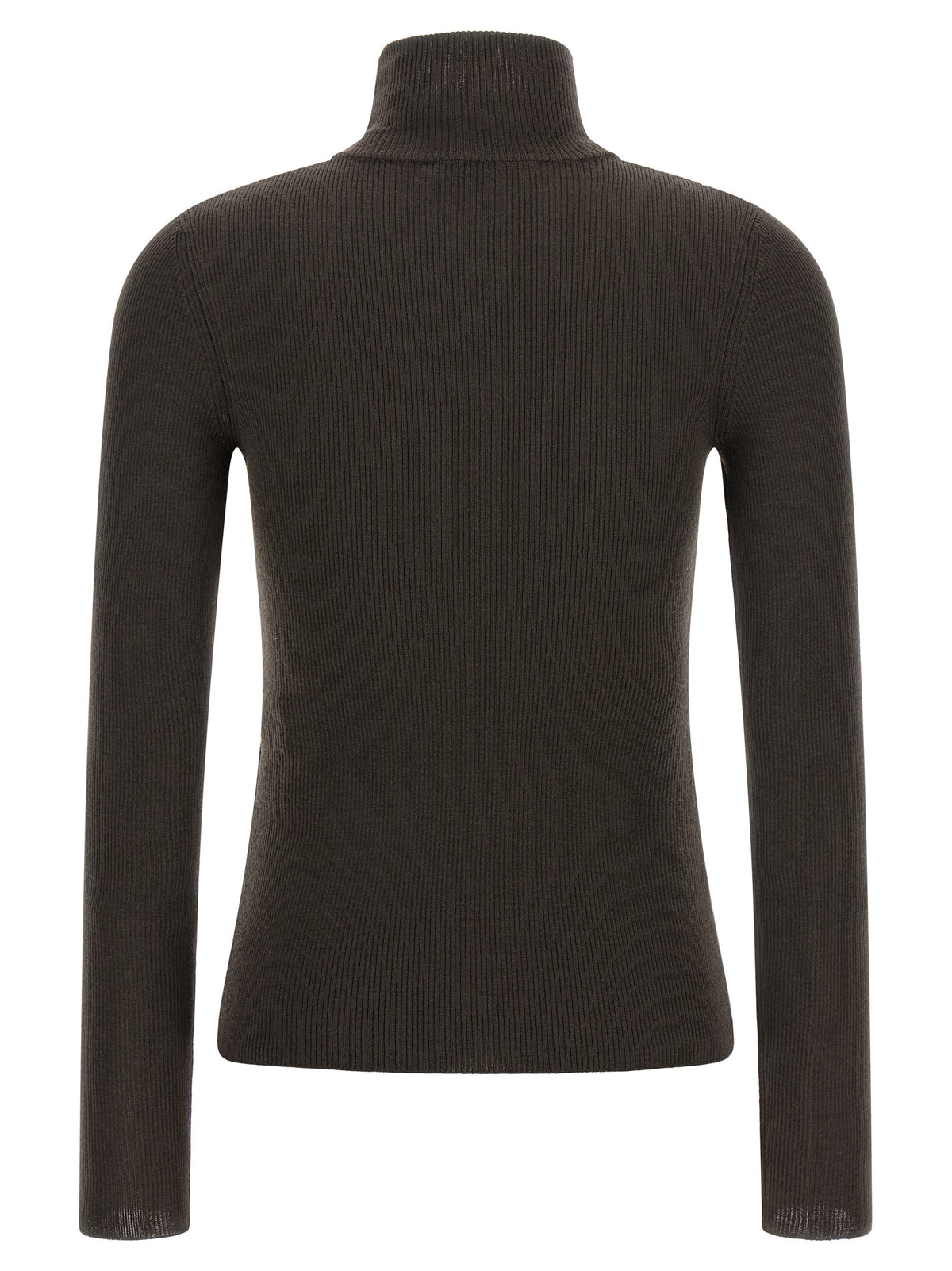 Max Mara Brauner Cardigan aus reiner Schurwolle