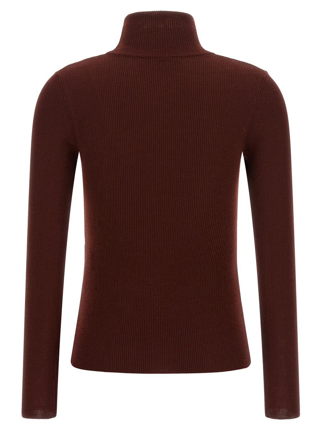 Max Mara Cardigan aus bordeauxroter Schurwolle