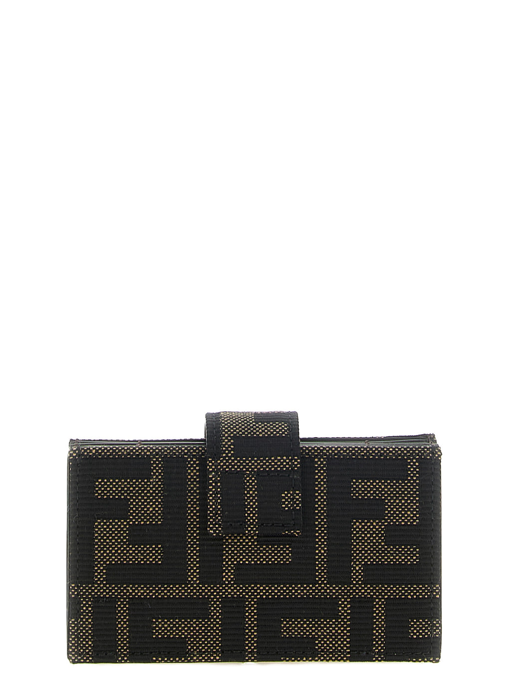 Fendi Brauner Kartenhalter aus Polyester