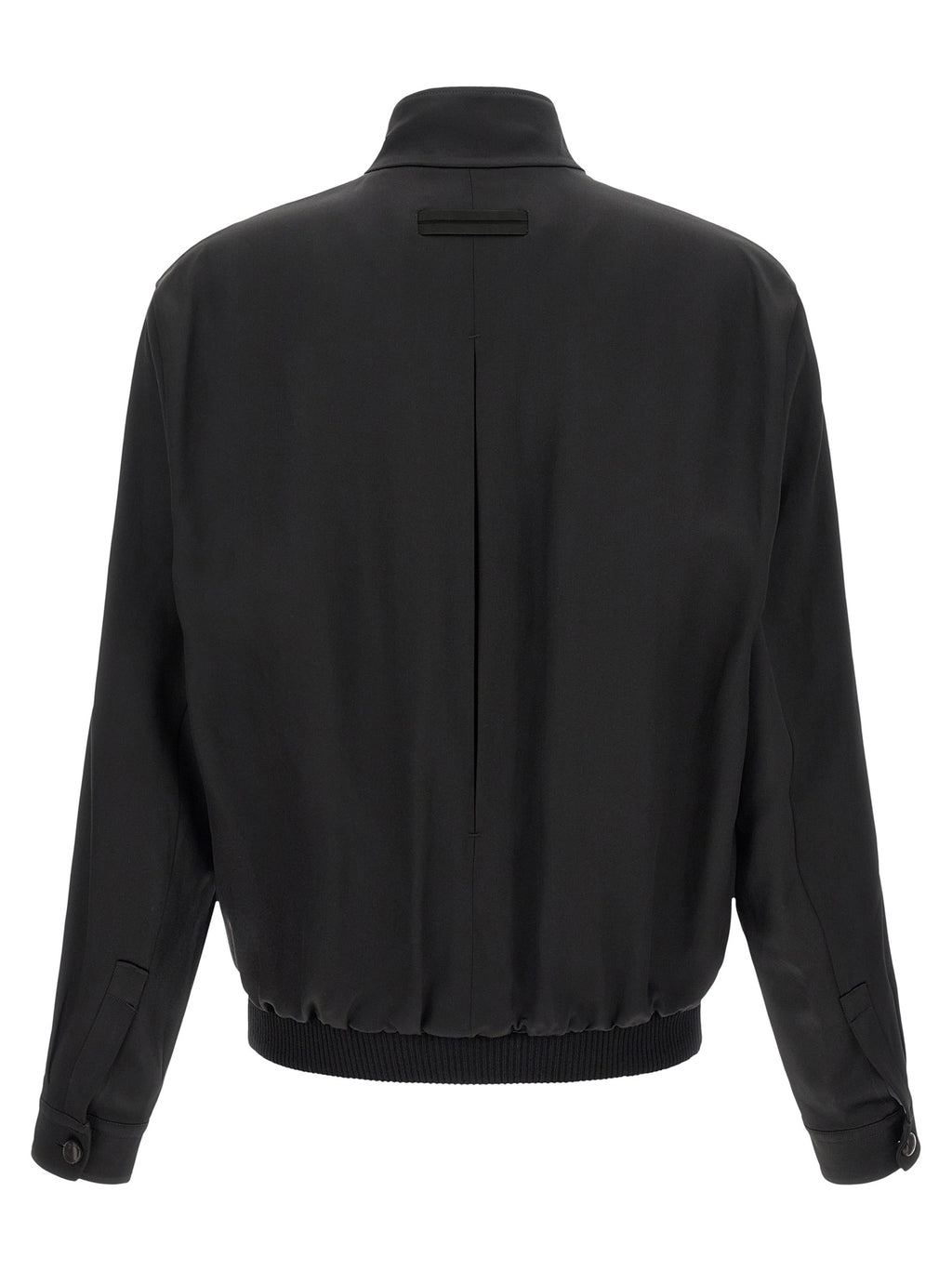 ZEGNA Schwarzer Sweatshirt aus Satin
