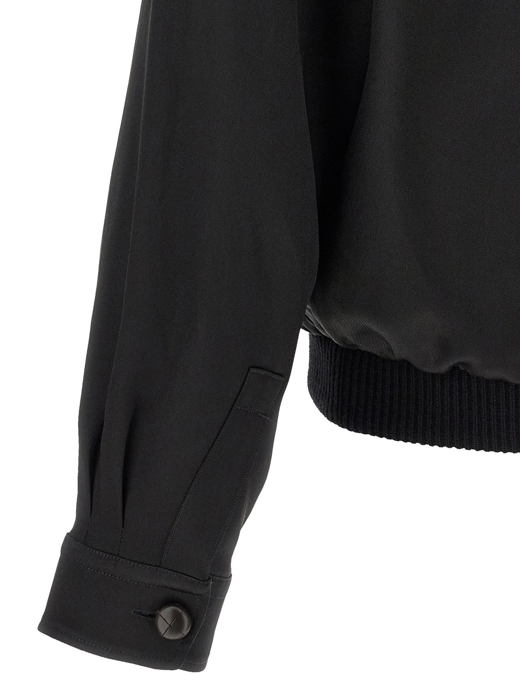ZEGNA Schwarzer Sweatshirt aus Satin