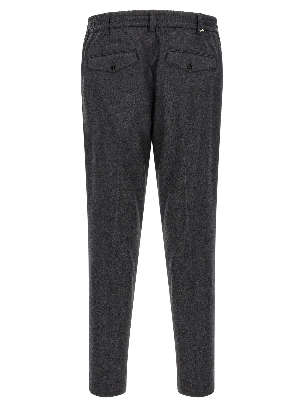 PT Torino Graue Hose aus reiner Schurwolle