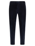 PT Torino Blaue Baumwoll-Freizeithose