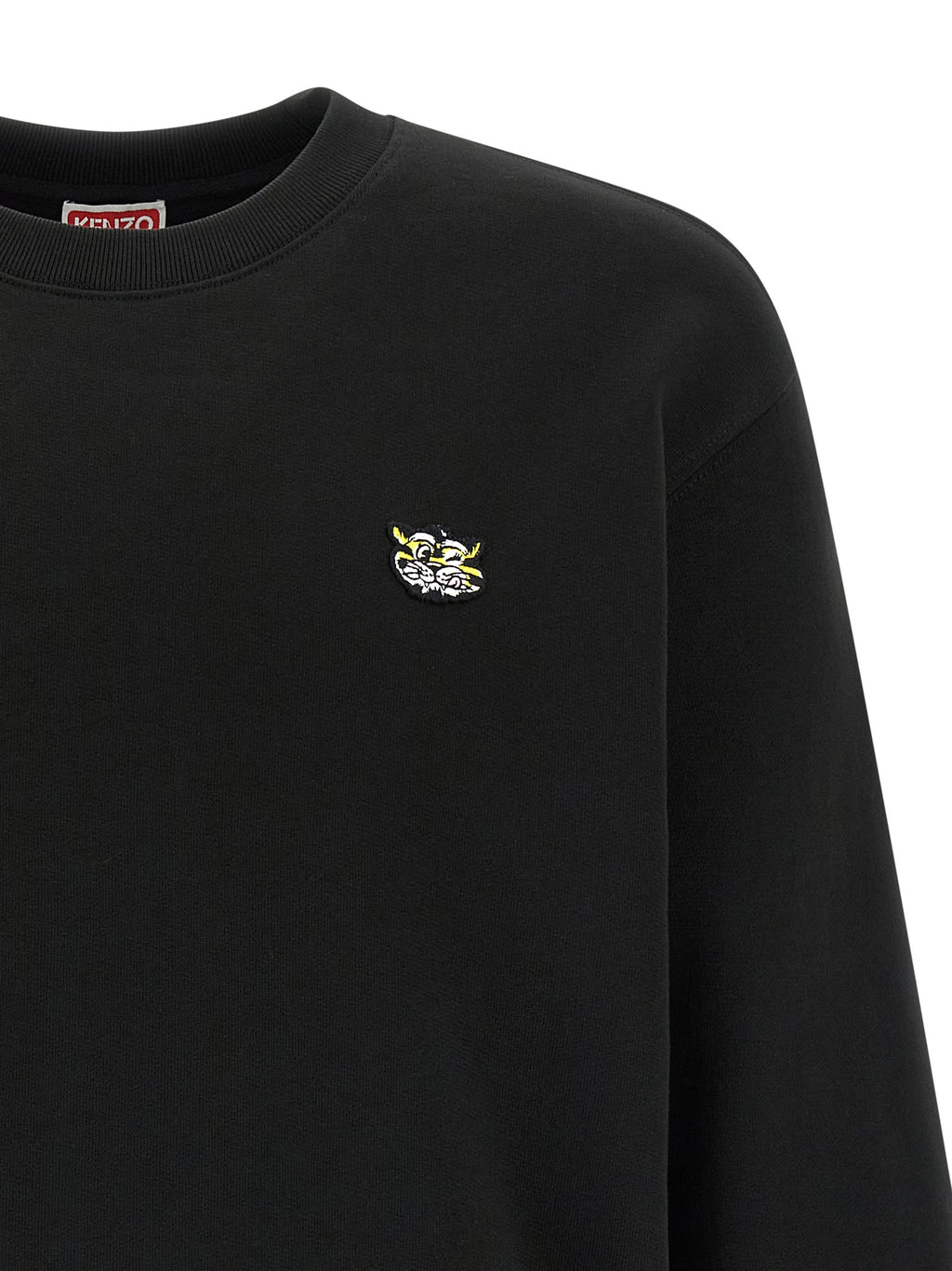 Kenzo Schwarzer Baumwoll-Sweatshirt