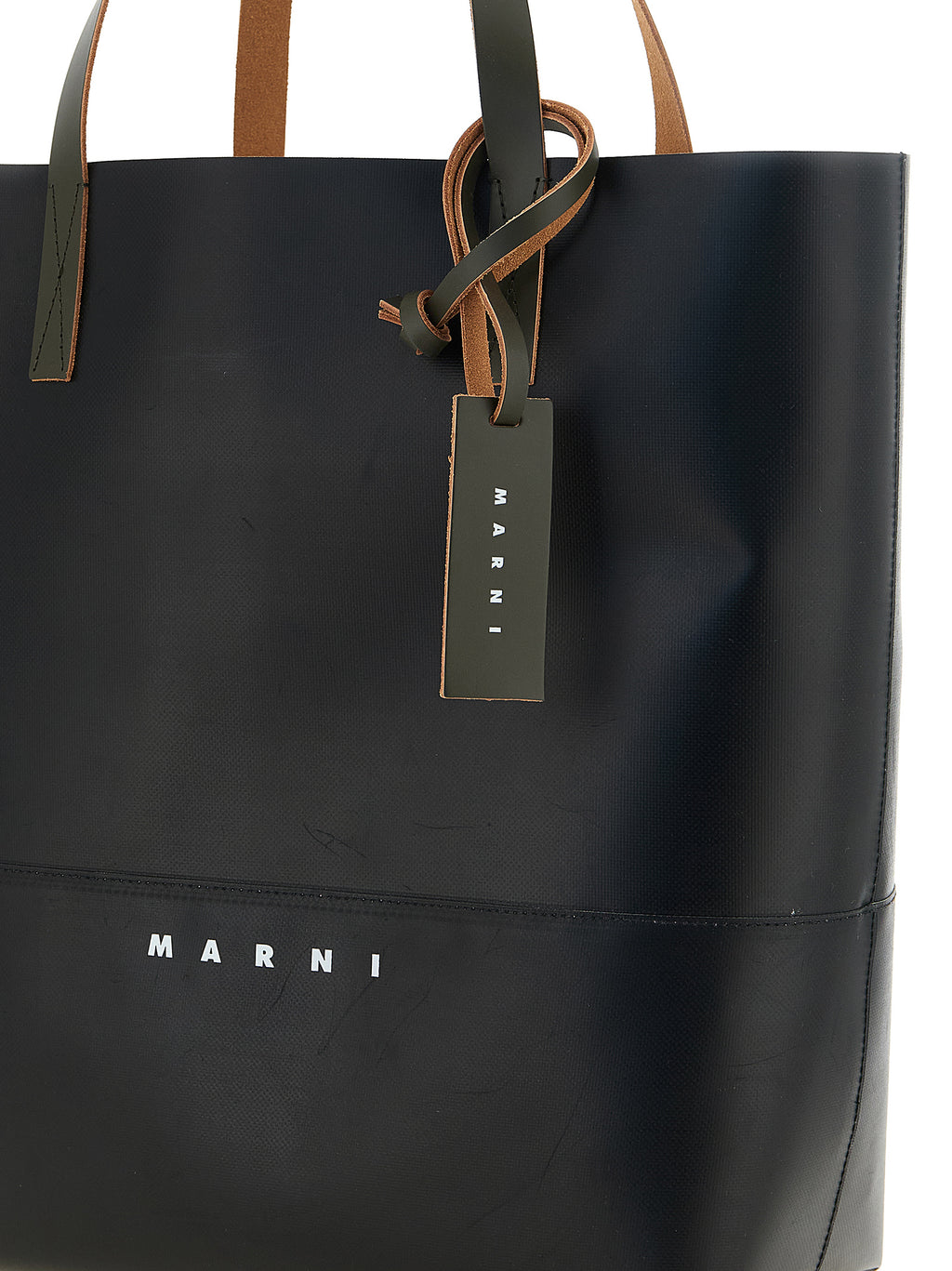 Marni Schwarze Tote Bag aus Polyester