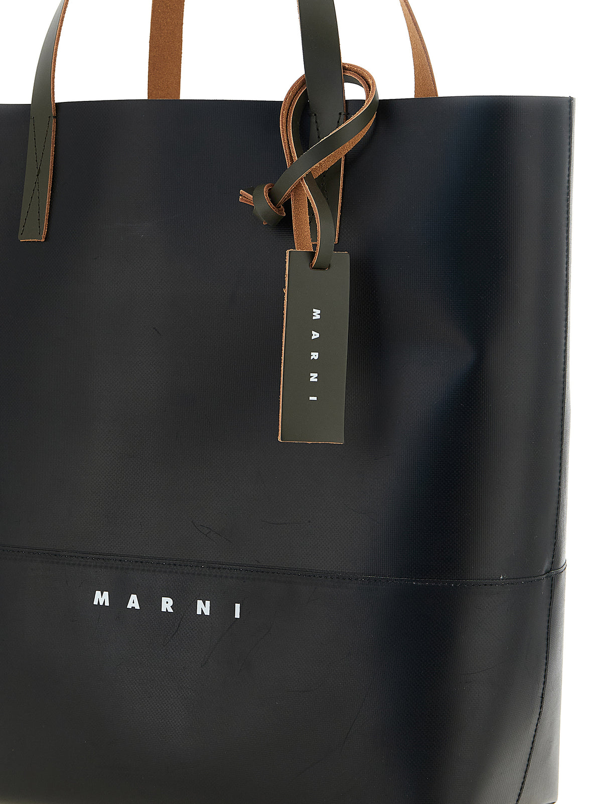 Marni Schwarze Tote Bag aus Polyester