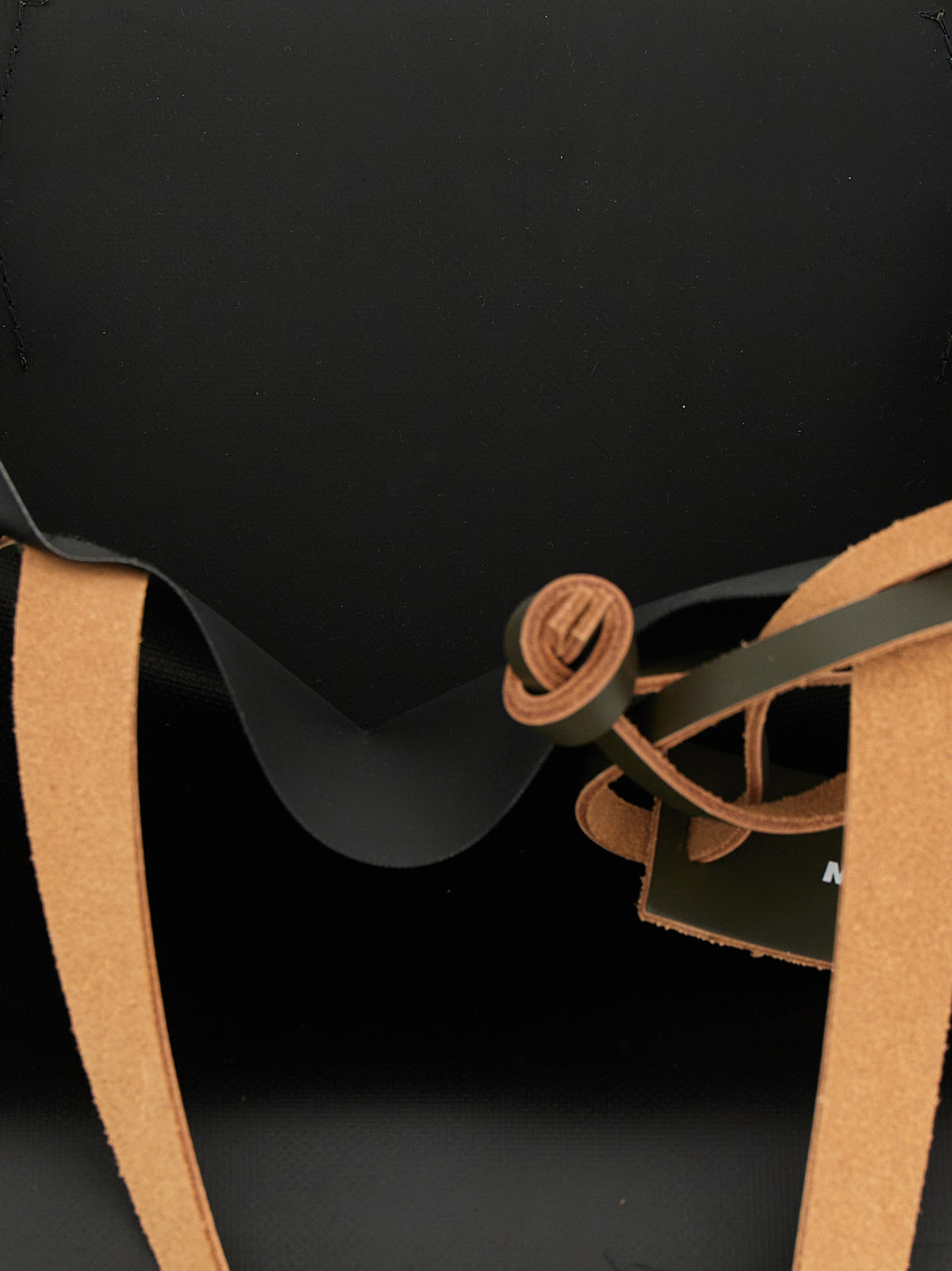 Marni Schwarze Tote Bag aus Polyester