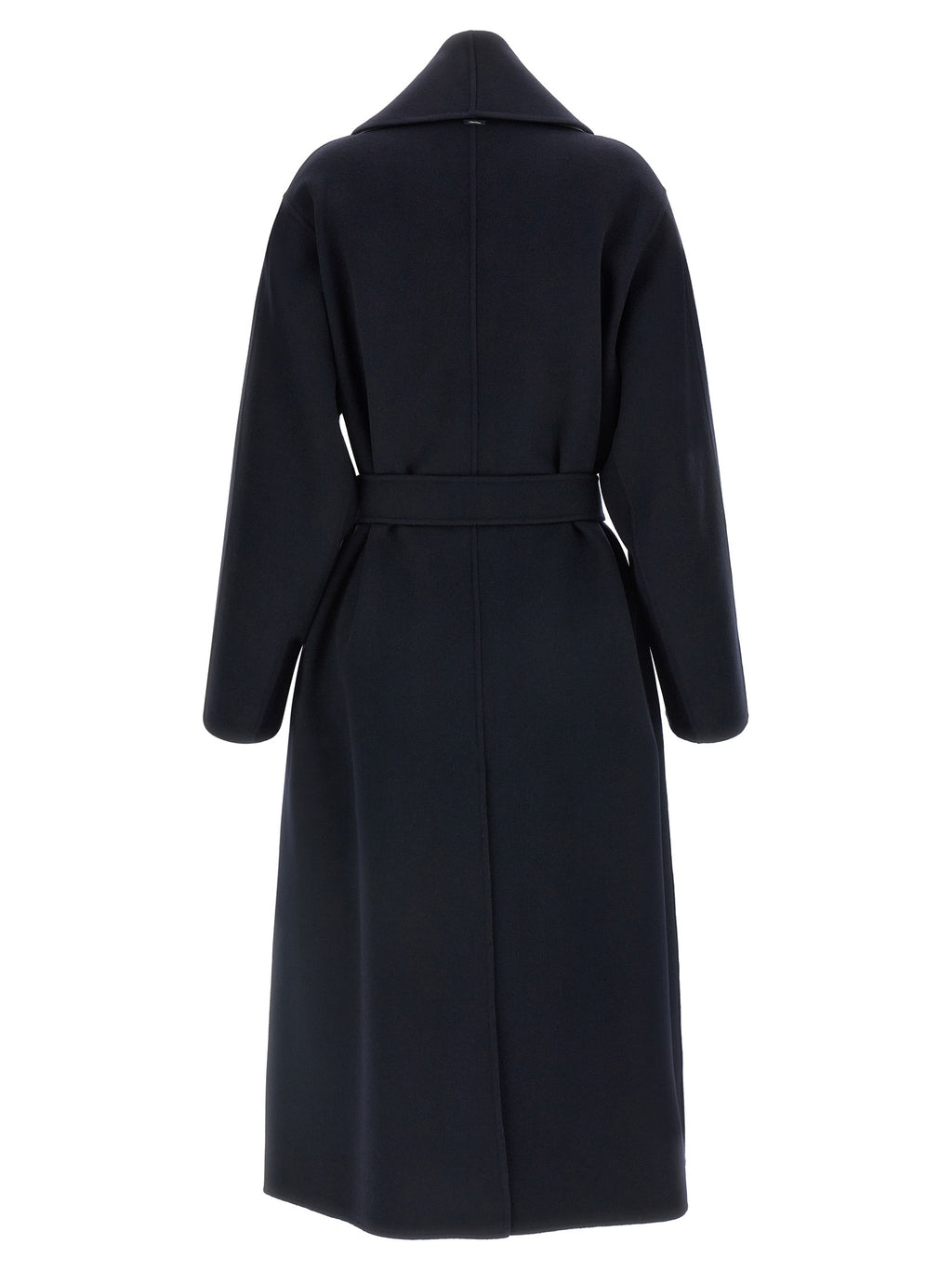 'S Max Mara Blauer Wollmantel