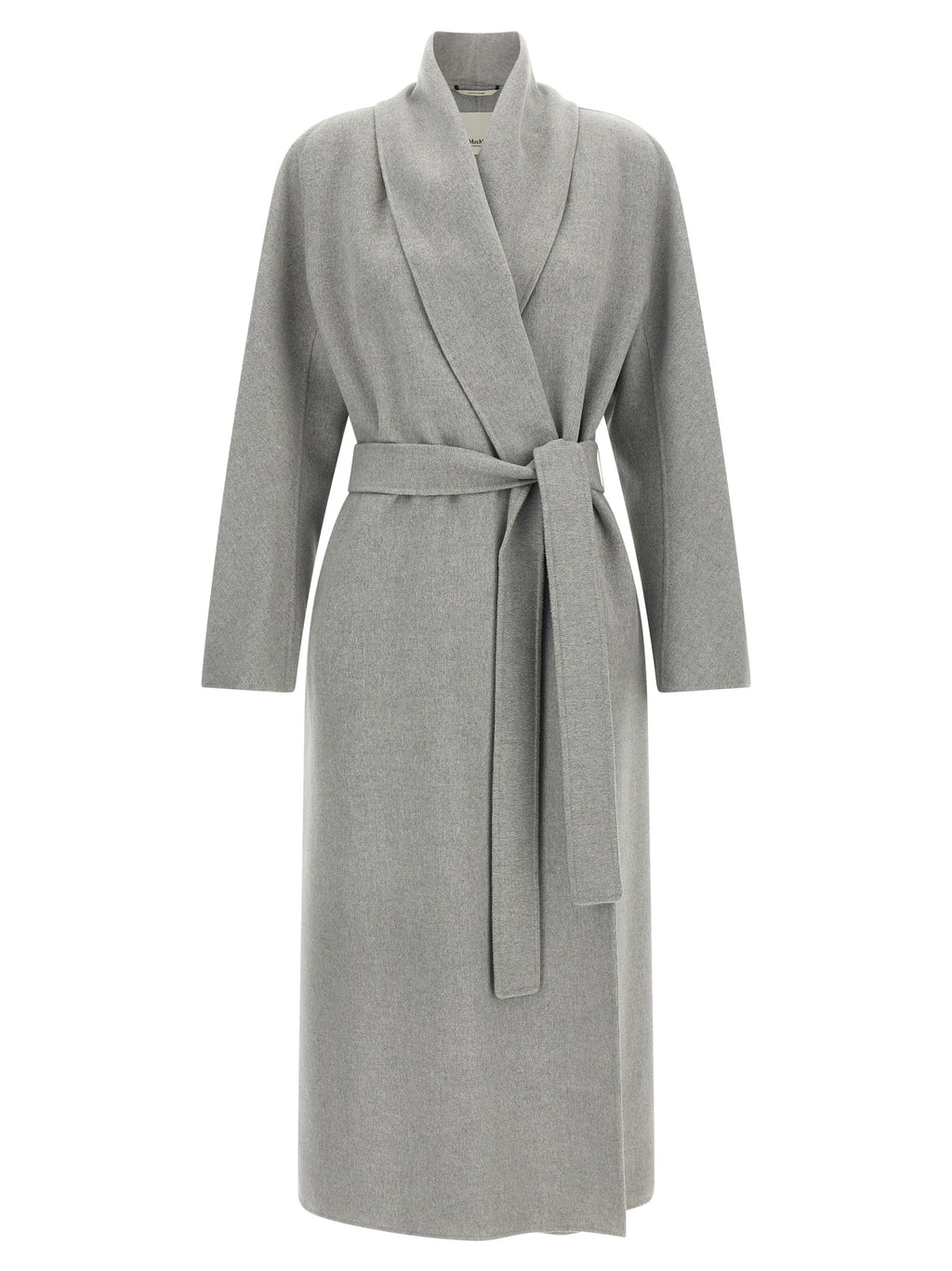 'S Max Mara Grauer Wollmantel