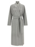 'S Max Mara Grauer Wollmantel