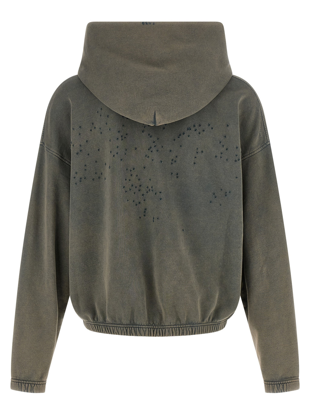 SATISFY Grauer Bio-Baumwoll-Sweatshirt