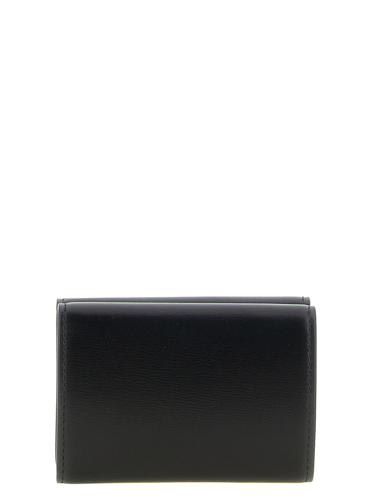 Jil Sander Schwarzer Kalbsleder-Kartenetui