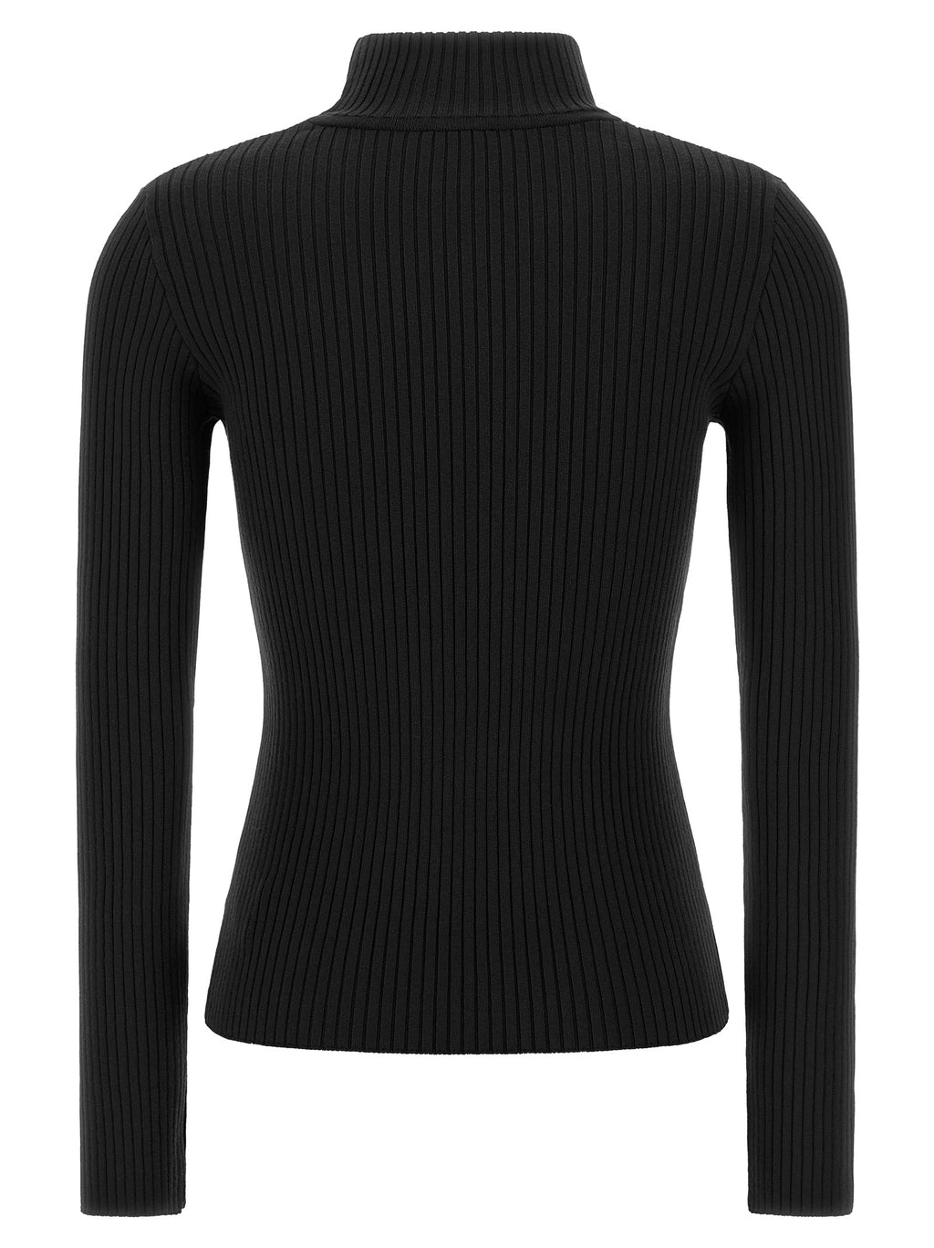 Courrèges Schwarzer Cardigan aus Viskose