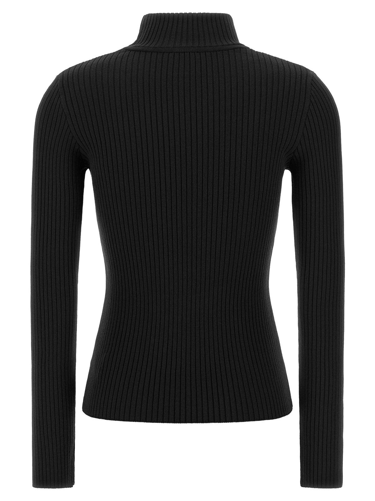 Courrèges Schwarzer Cardigan aus Viskose