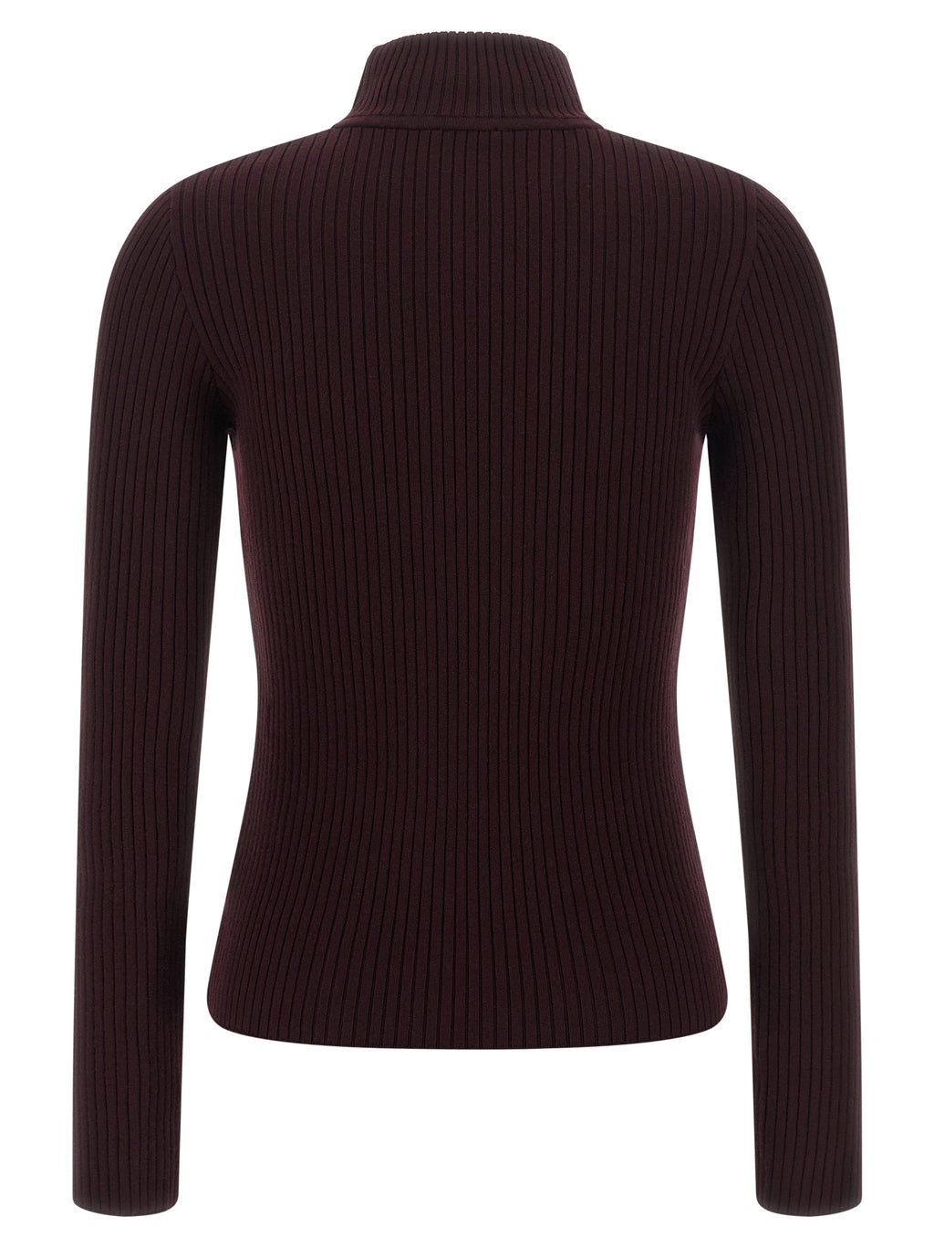 Courrèges Bordeaux Viskose Sweatshirt