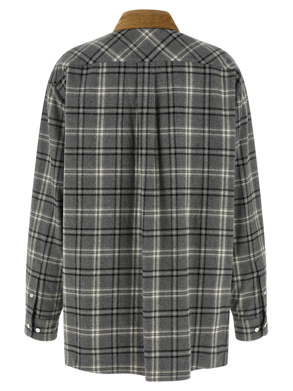 Miu Miu Graue Baumwollbluse