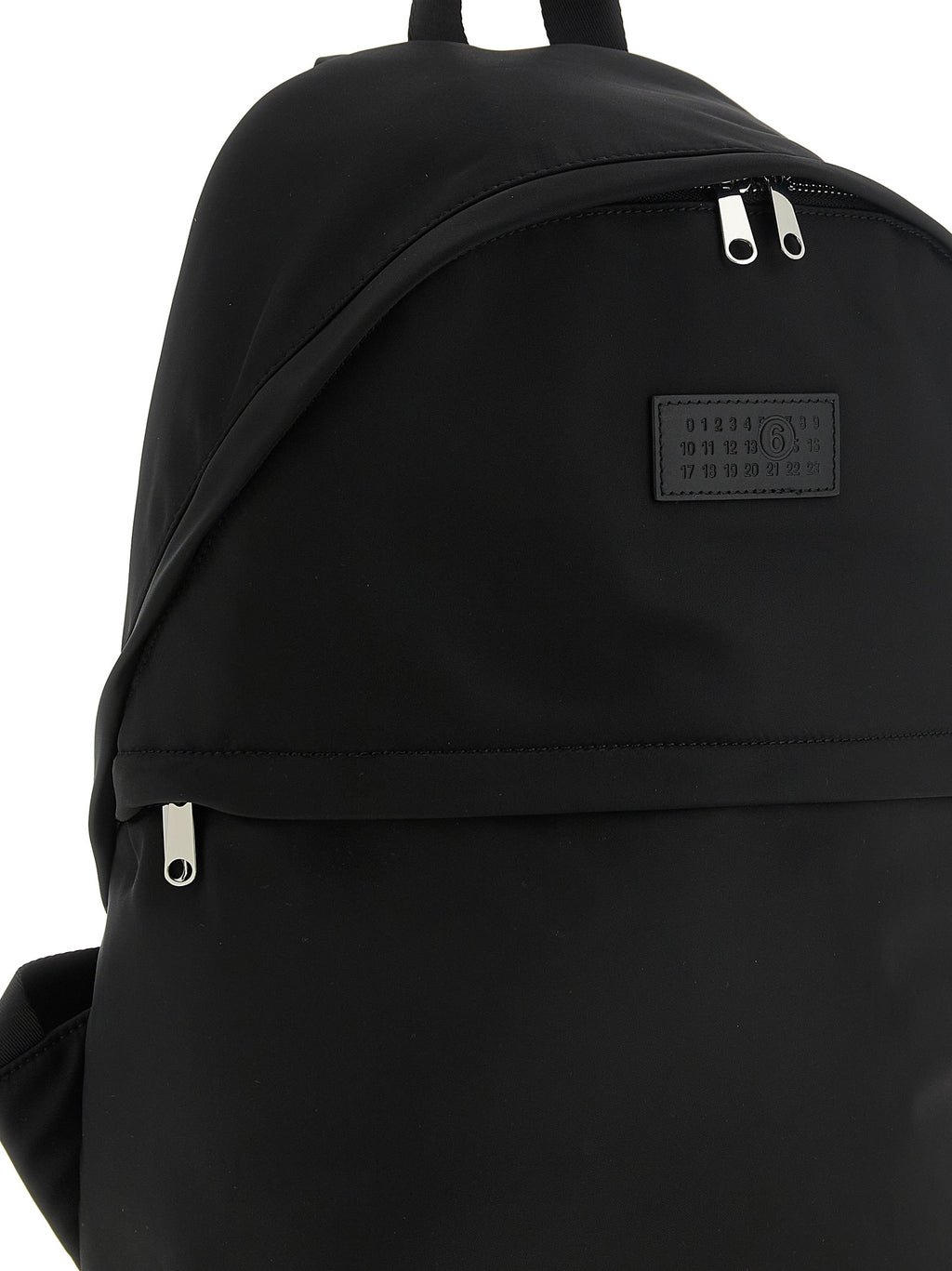 MM6 Maison Margiela Schwarzer Polyamid-Rucksack