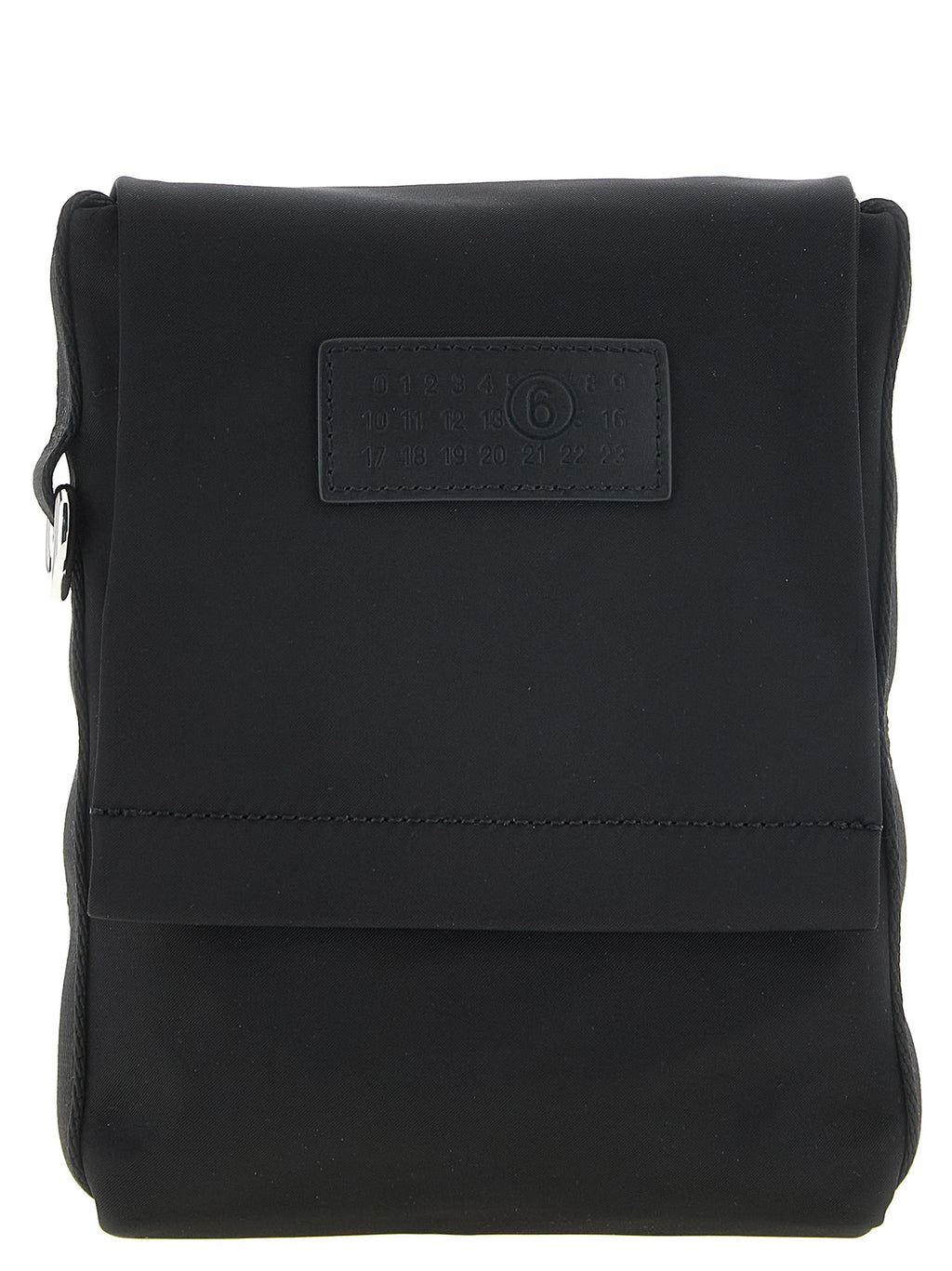 MM6 Maison Margiela Schwarze Crossbody-Tasche aus Polyamid
