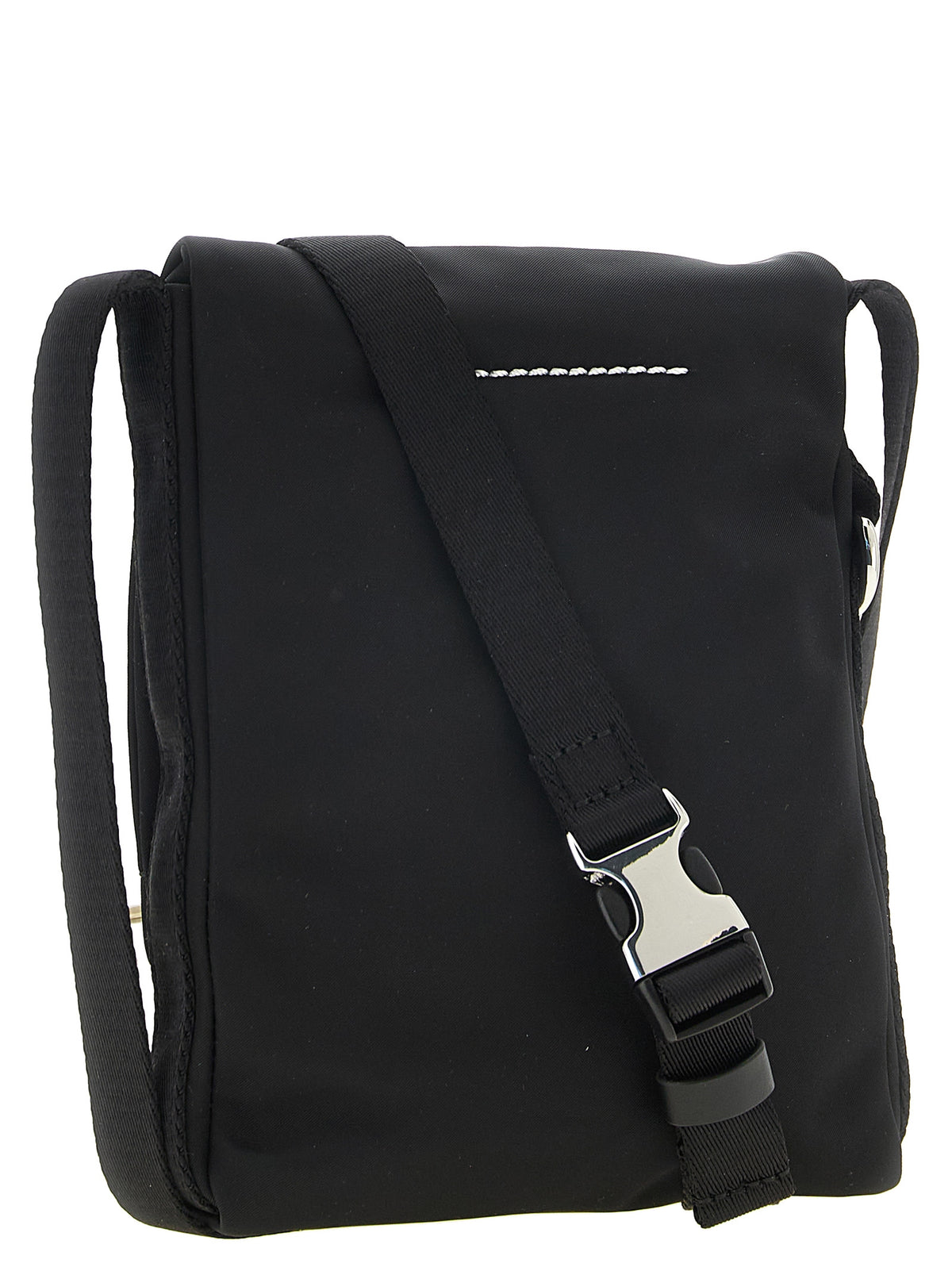 MM6 Maison Margiela Schwarze Crossbody-Tasche aus Polyamid