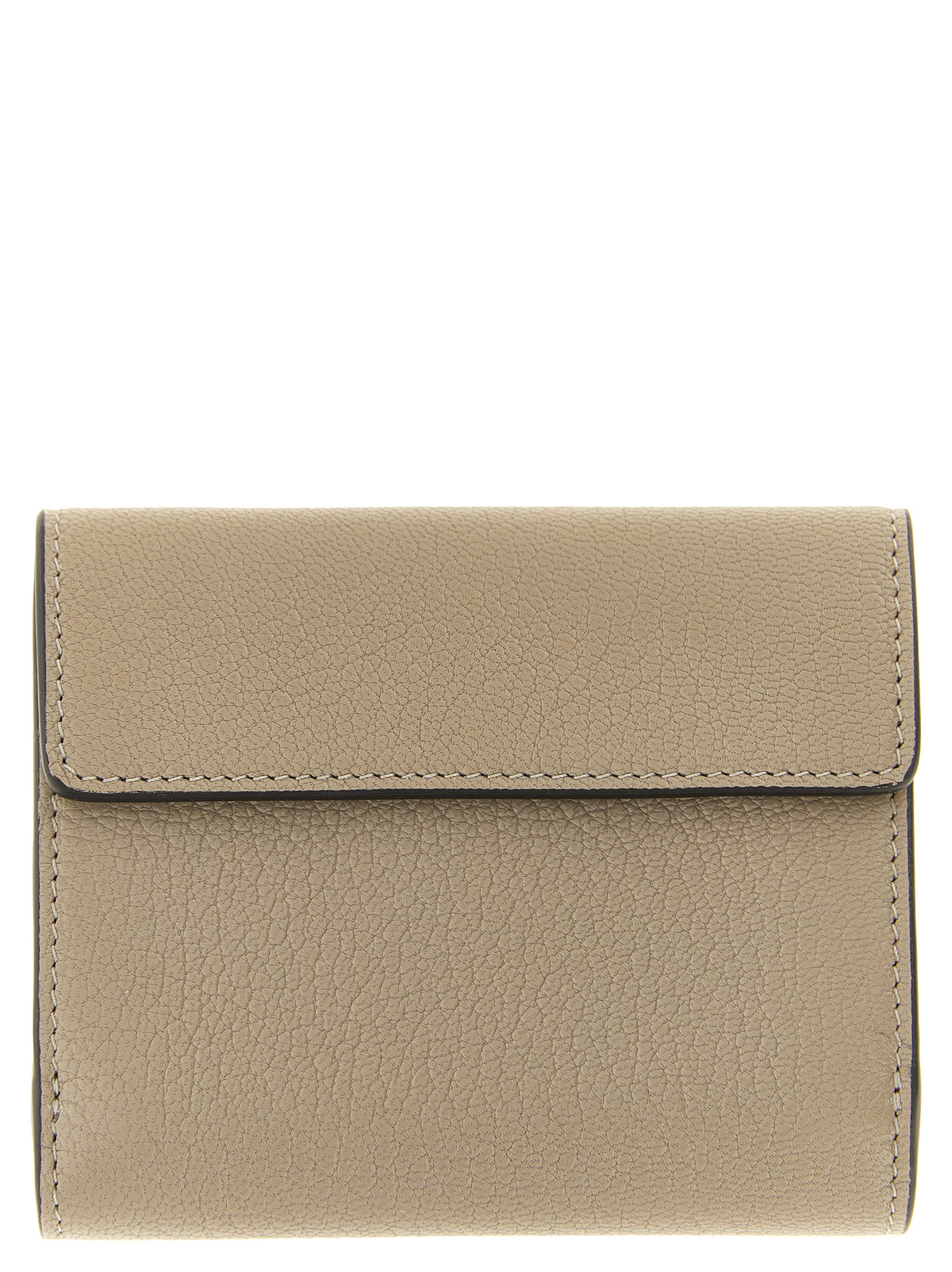 Chloé Beige Ziegenleder Kartenetui