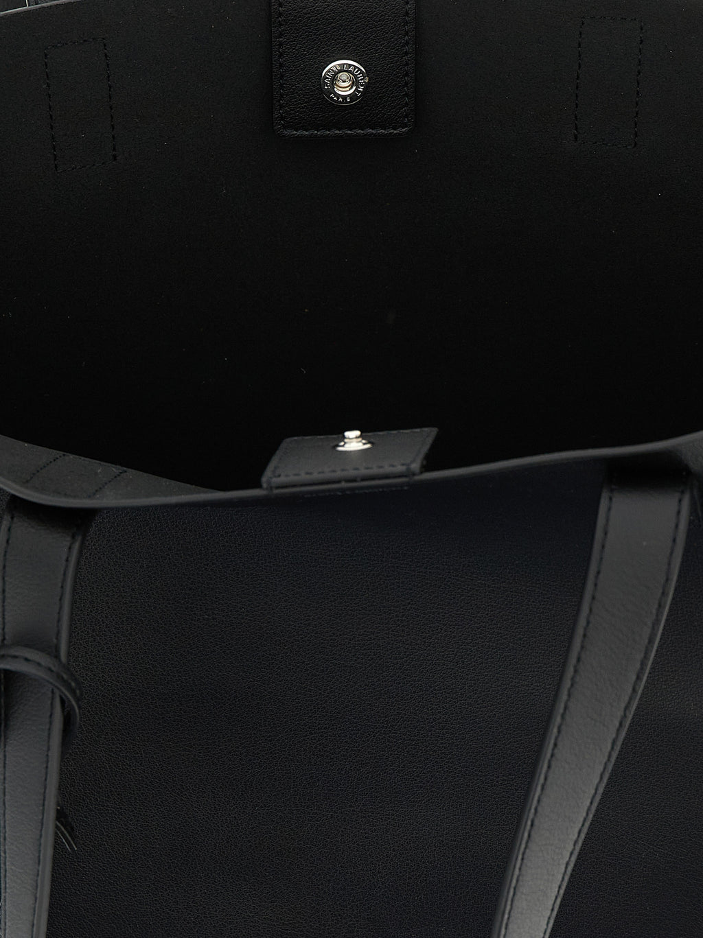 Saint Laurent Schwarze Kalbsleder-Tasche
