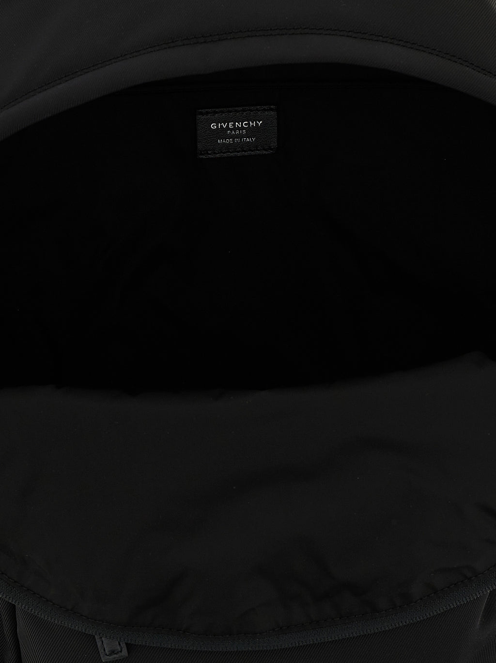 Givenchy Schwarzer Polyamid-Rucksack