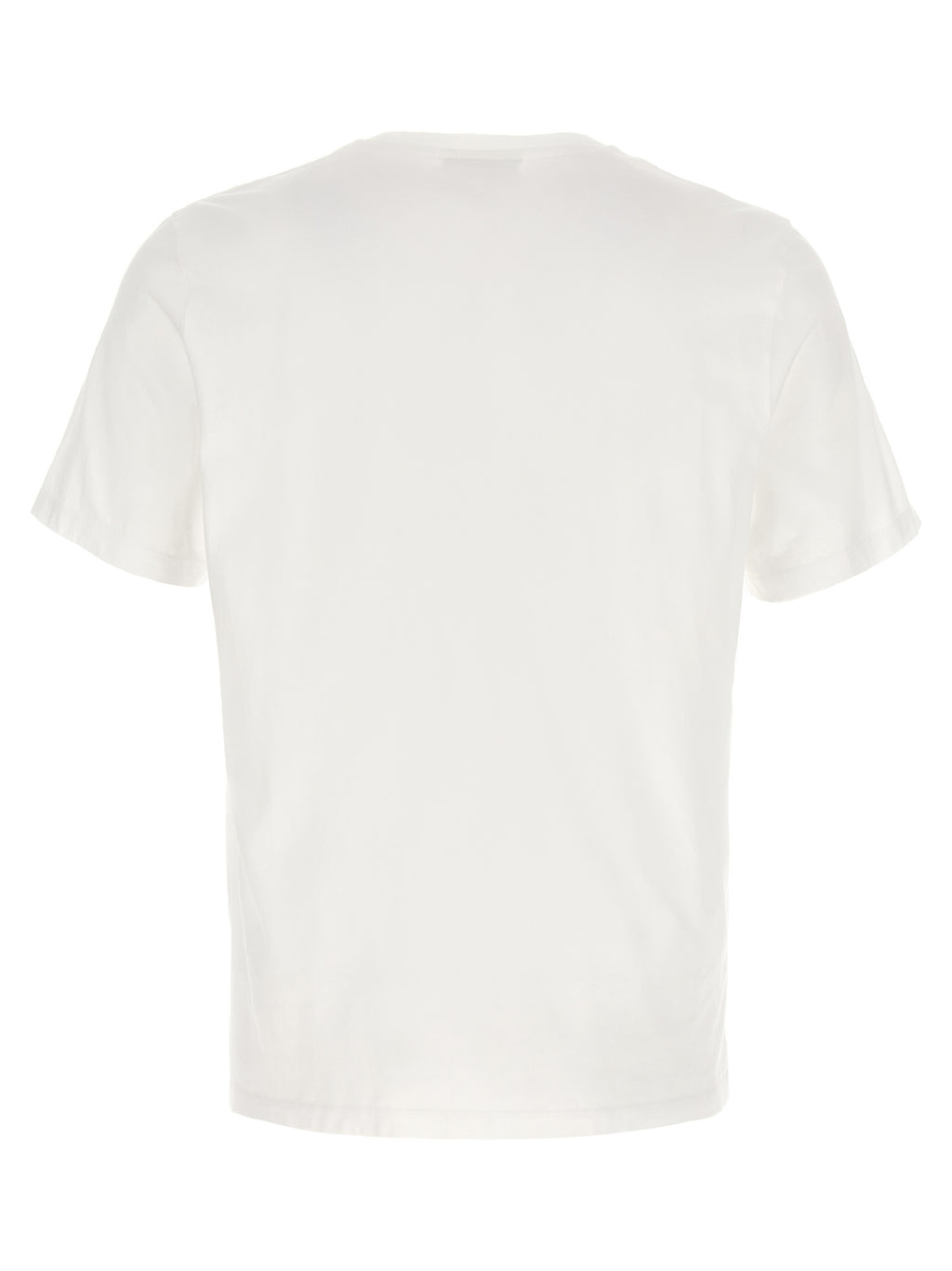 Maison Kitsuné Weißes Baumwoll-T-Shirt