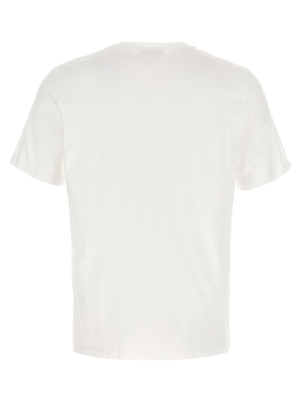 Maison Kitsuné Weißes Baumwoll-T-Shirt