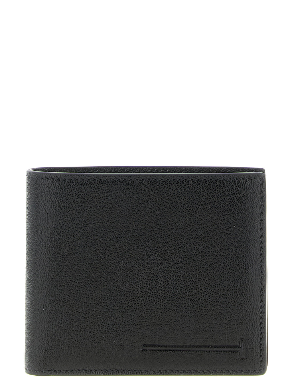 Tom Ford Schwarzes Ziegenleder Portemonnaie