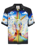 Casablanca Mehrfarbige Seidenbluse