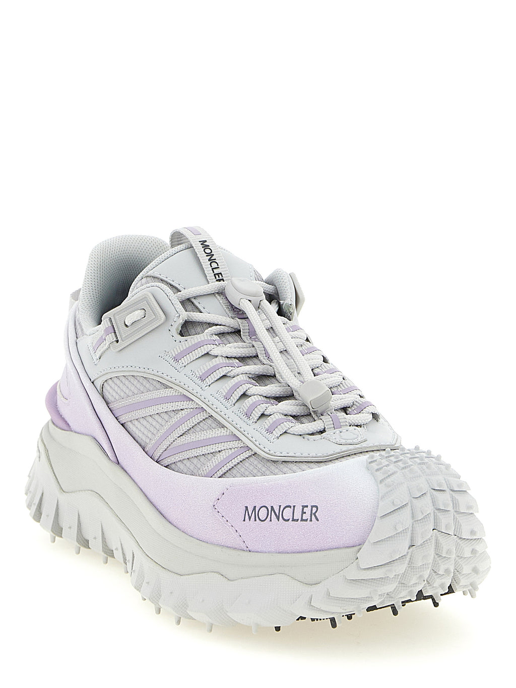 Moncler Violette Sneaker aus Polyamid für sportliche Aktivitäten
