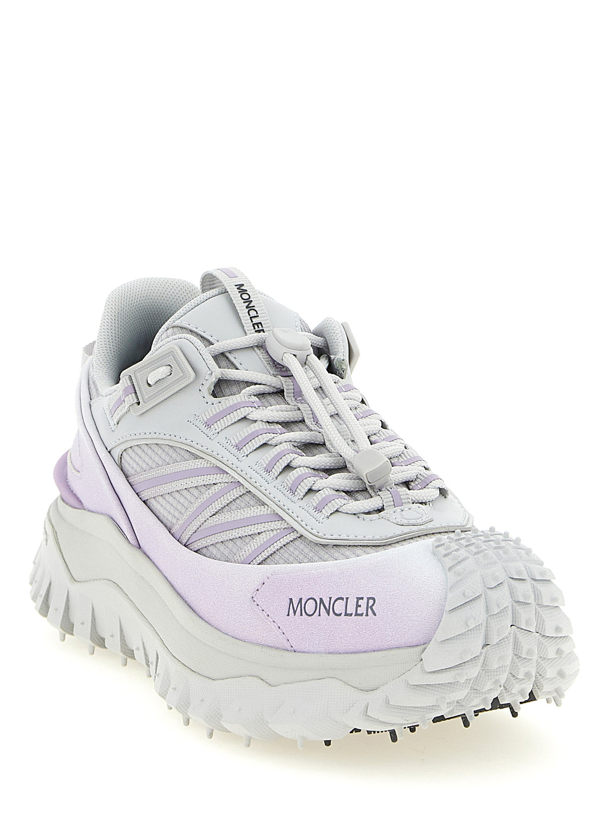 Moncler Violette Sneaker aus Polyamid für sportliche Aktivitäten