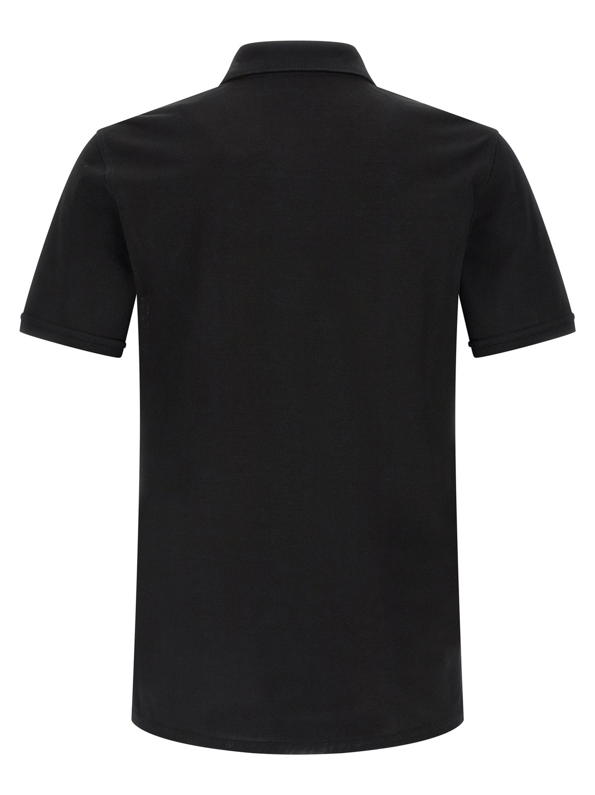 Givenchy Schwarzes Baumwoll-Poloshirt