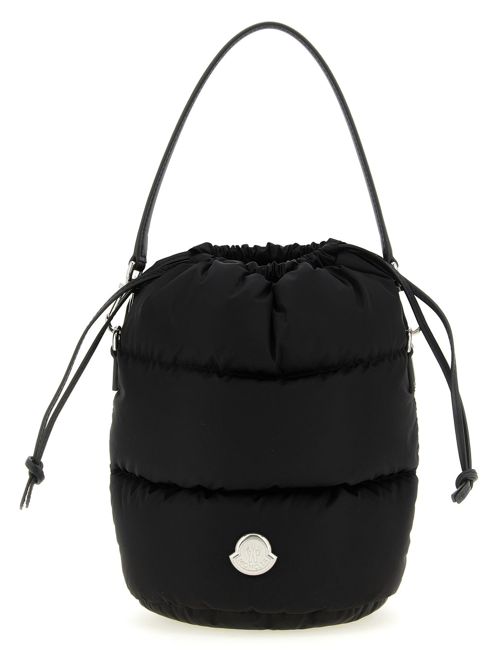 Moncler Schwarze Schultertasche aus Polyamid