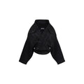 Balenciaga Schwarze Baumwoll-Denimjacke