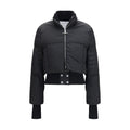 Thom Browne Schwarze Polyamid-Jacke in voller Länge