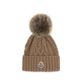 Moncler Mütze aus Wolle von Ovis Aries in Braun
