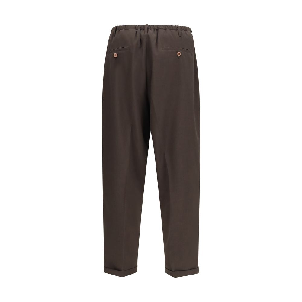 Magliano Braune Freizeithose aus Polyester